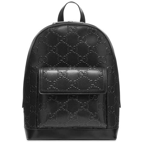 gucci alien backpack|gucci leather backpack.